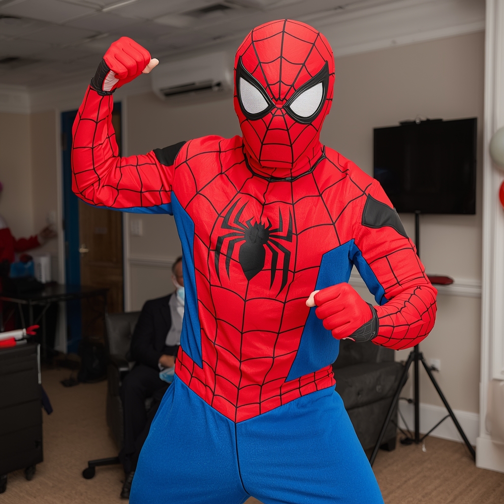 Aluguer de mascote Homem Aranha para festas de aniversário e eventos teambuilding